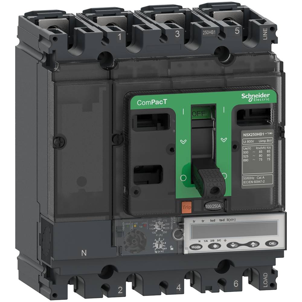 Image of Schneider Electric C10R46E100 Circuit breaker 1 pc(s)