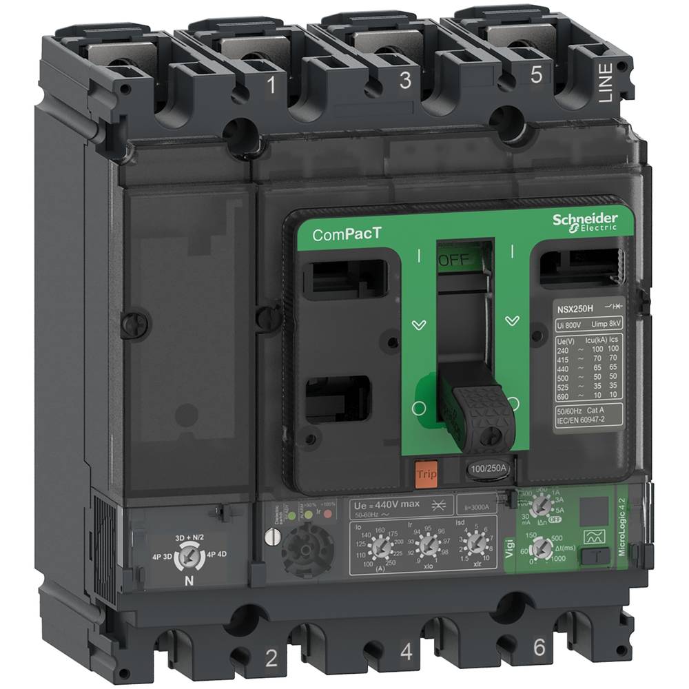 Image of Schneider Electric C25N44V250 Circuit breaker 1 pc(s)