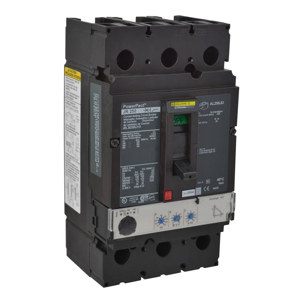 Image of Schneider Electric JRL36250CU31X Circuit breaker 1 pc(s)