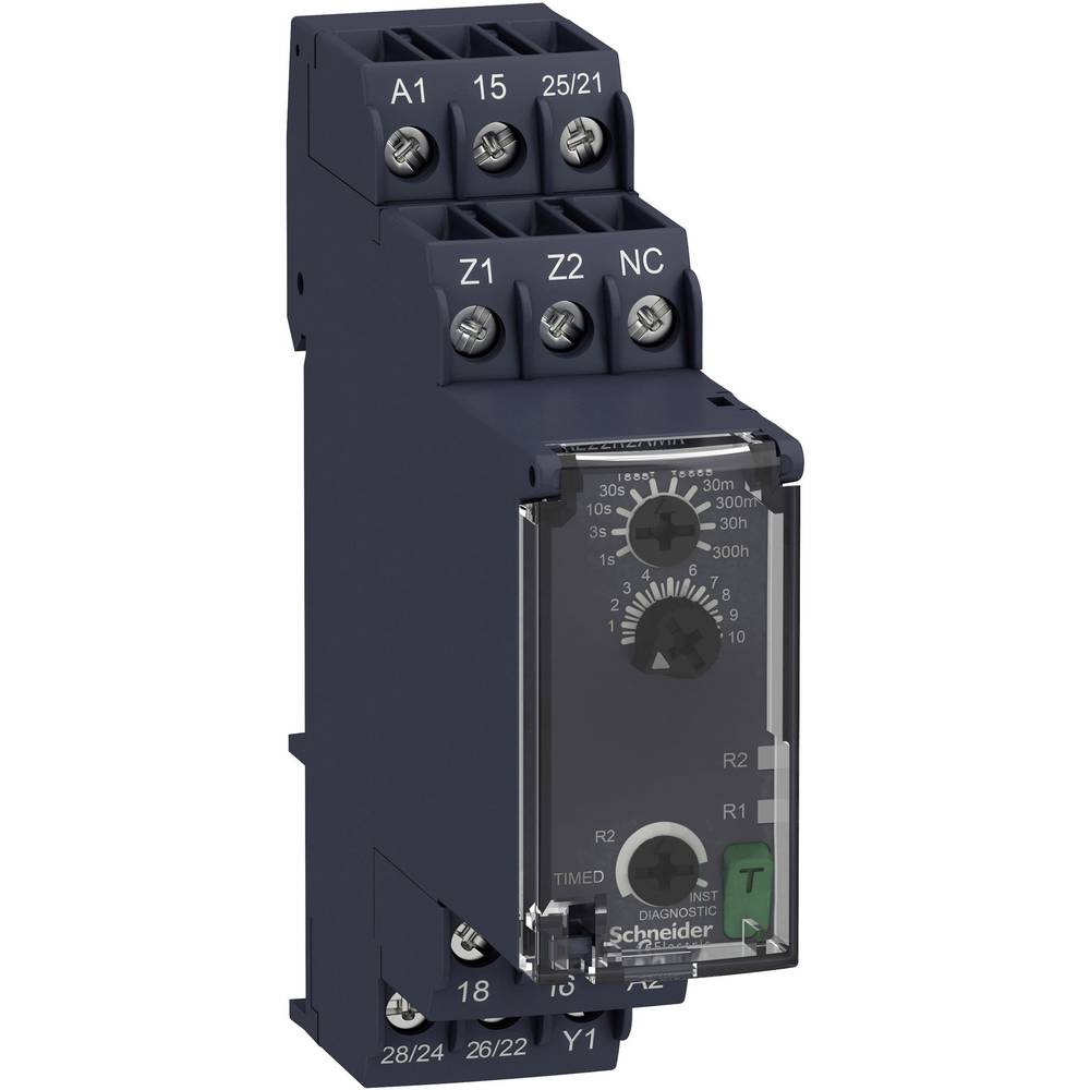Image of Schneider Electric RE22R2AMR RE22R2AMR TDR Monofunctional 1 pc(s) Time range: 005 s - 300 h 2 change-overs