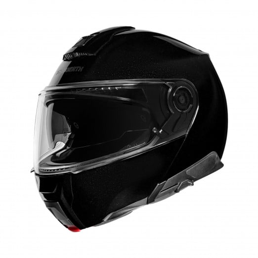 Image of Schuberth C5 Glossy Black Modular Helmet Size 2XL ID 4017765146085
