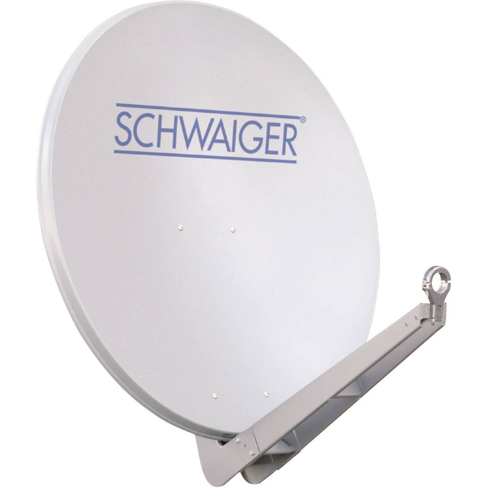 Image of Schwaiger SPI085PW 011 Satellite Dish  Light grey