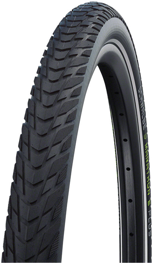 Image of Schwalbe Marathon E-Plus Tire - 700 x 45 Clincher Wire Black SmartGuard Addix