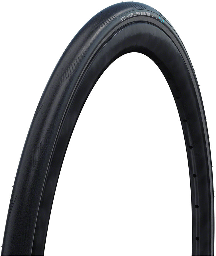 Image of Schwalbe One 365 Tire - 700 x 25 Clincher Wire Black/Reflective Performance Line GreenGuard Addix 4Season E-25