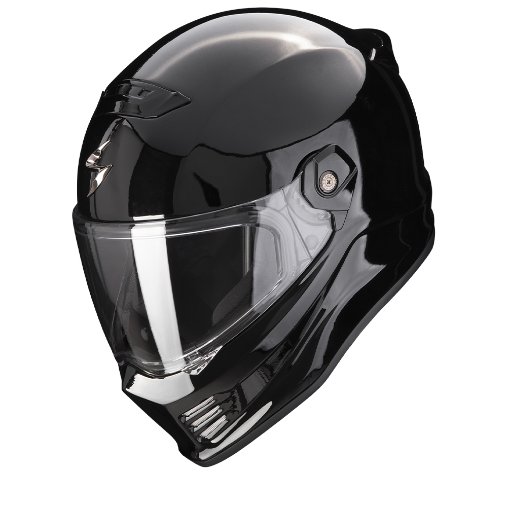 Image of Scorpion Covert FX Solid Black Full Face Helmet Size XS EN