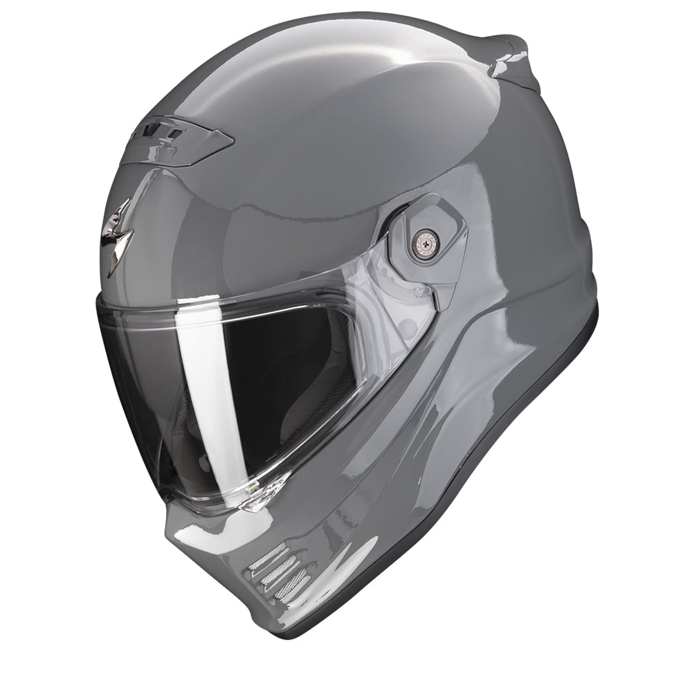 Image of Scorpion Covert FX Solid Cement Grey Full Face Helmet Size M EN