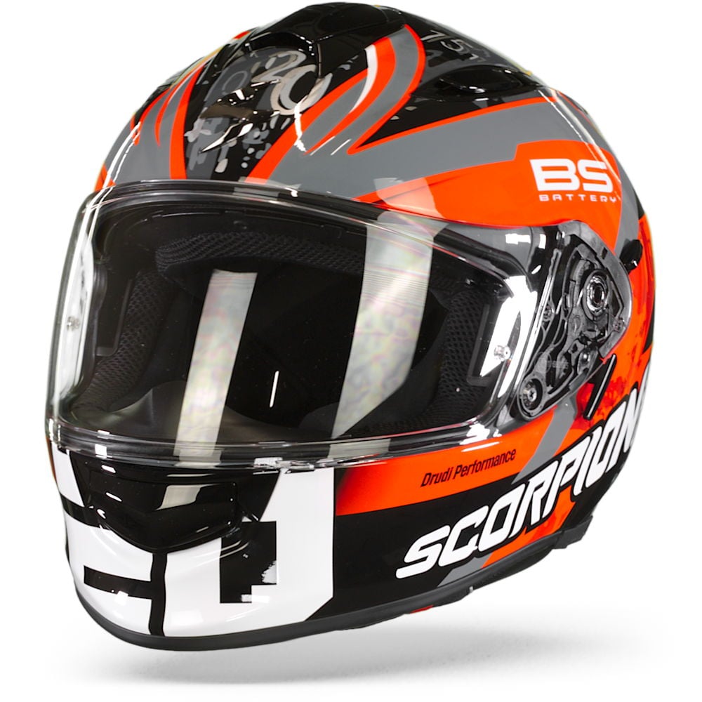 Image of Scorpion EXO-491 Fabio 20 Full Face Helmet Size S ID 3399990092049