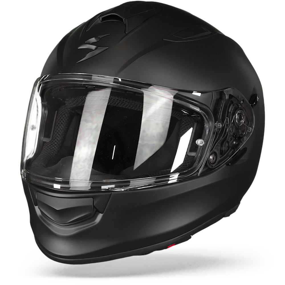 Image of Scorpion EXO-491 Matt Black Full Face Helmet Size 2XL ID 3399990093923