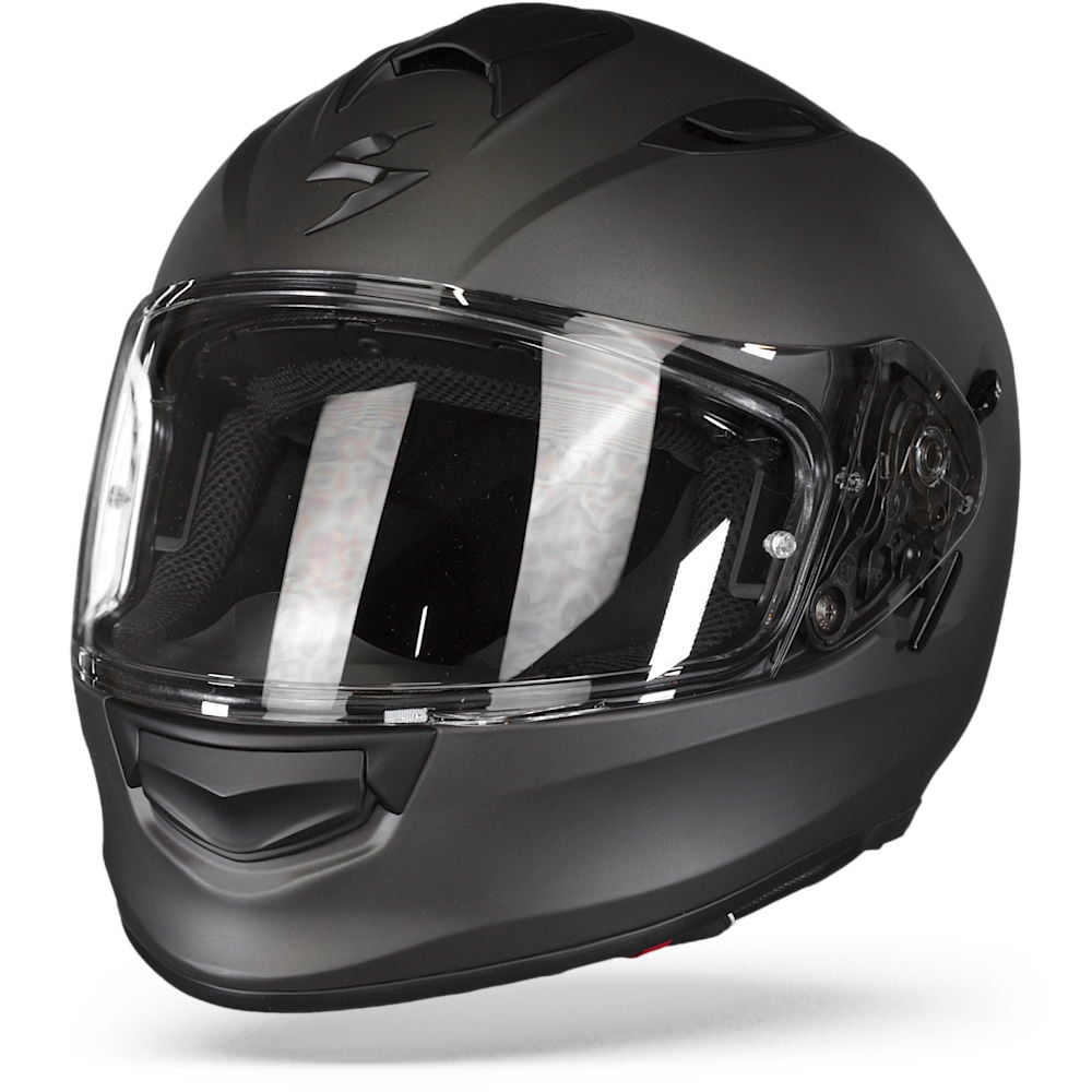 Image of Scorpion EXO-491 Solid Matt Anthracite Full Face Helmet Size L EN