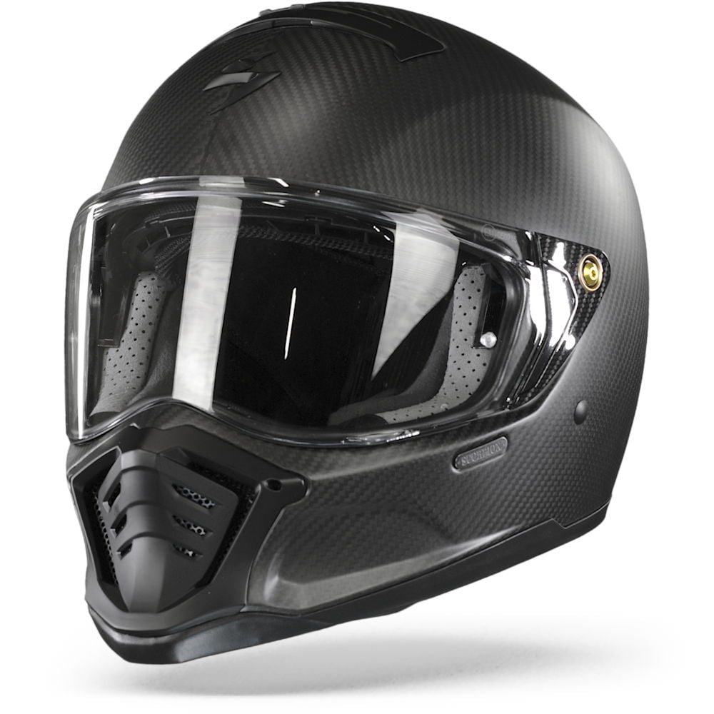 Image of Scorpion EXO-HX1 Carbon Se Matt Black Full Face Helmet Size 2XL ID 3399990095460