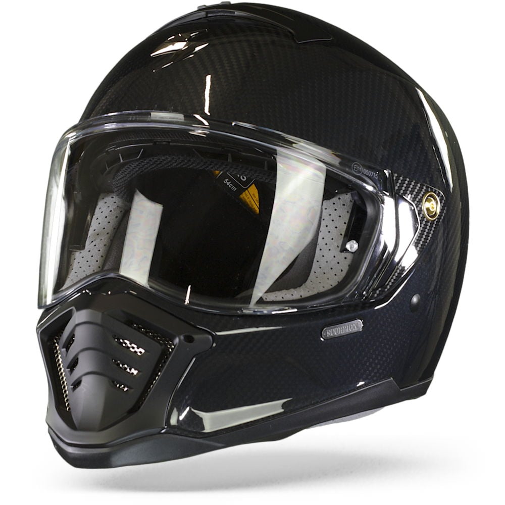 Image of Scorpion EXO-HX1 Carbon Se Solid Black Full Face Helmet Size 2XL ID 3399990095408