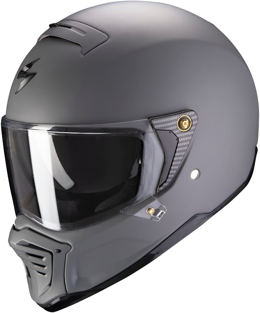Image of Scorpion EXO-HX1 Solid Matt Cement Grey Full Face Helmet Talla 2XL