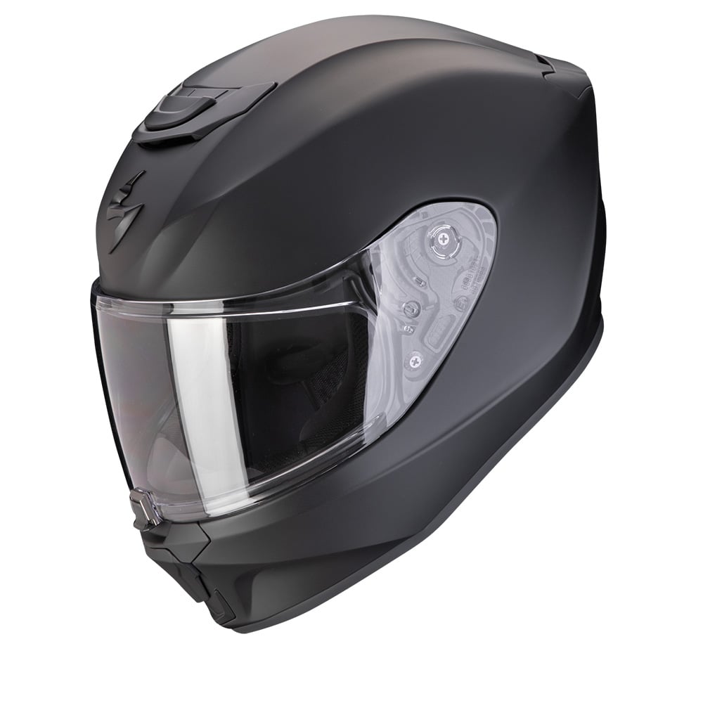 Image of Scorpion EXO-JNR Matt Black Full Face Helmet Size L ID 3701629106384