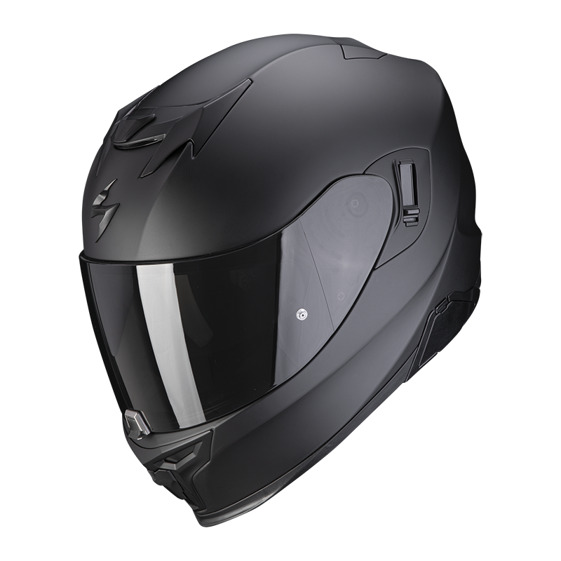 Image of Scorpion Exo-520 Evo Air Solid Matt Black Full Face Helmet Size 2XL EN