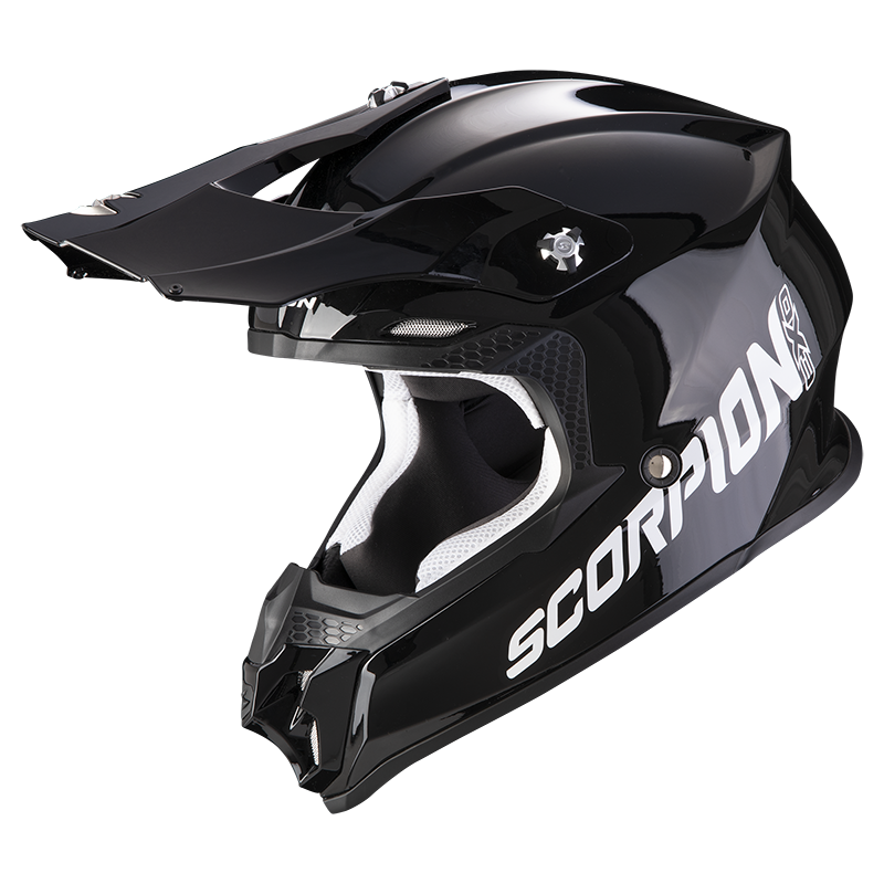 Image of Scorpion VX-16 Evo Air Solid Black Offroad Helmet Size 2XL ID 3399990103929