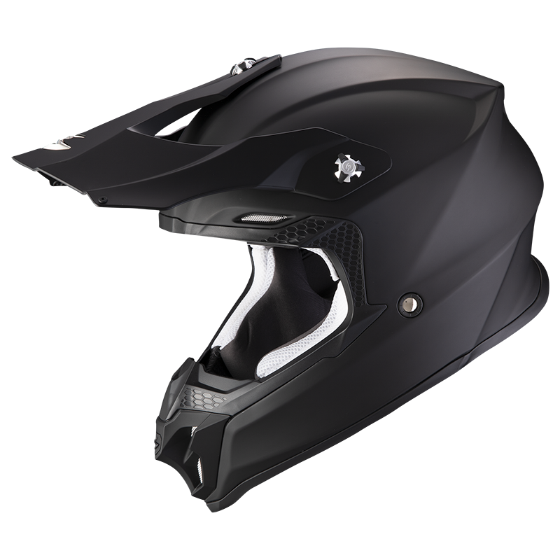 Image of Scorpion VX-16 Evo Air Solid Matt Black Offroad Helmet Size L ID 3399990104025