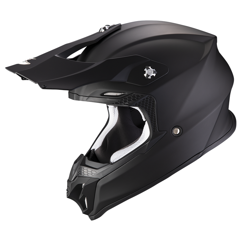 Image of Scorpion VX-16 Evo Air Solid Matt Black Offroad Helmet Size XL ID 3399990104032