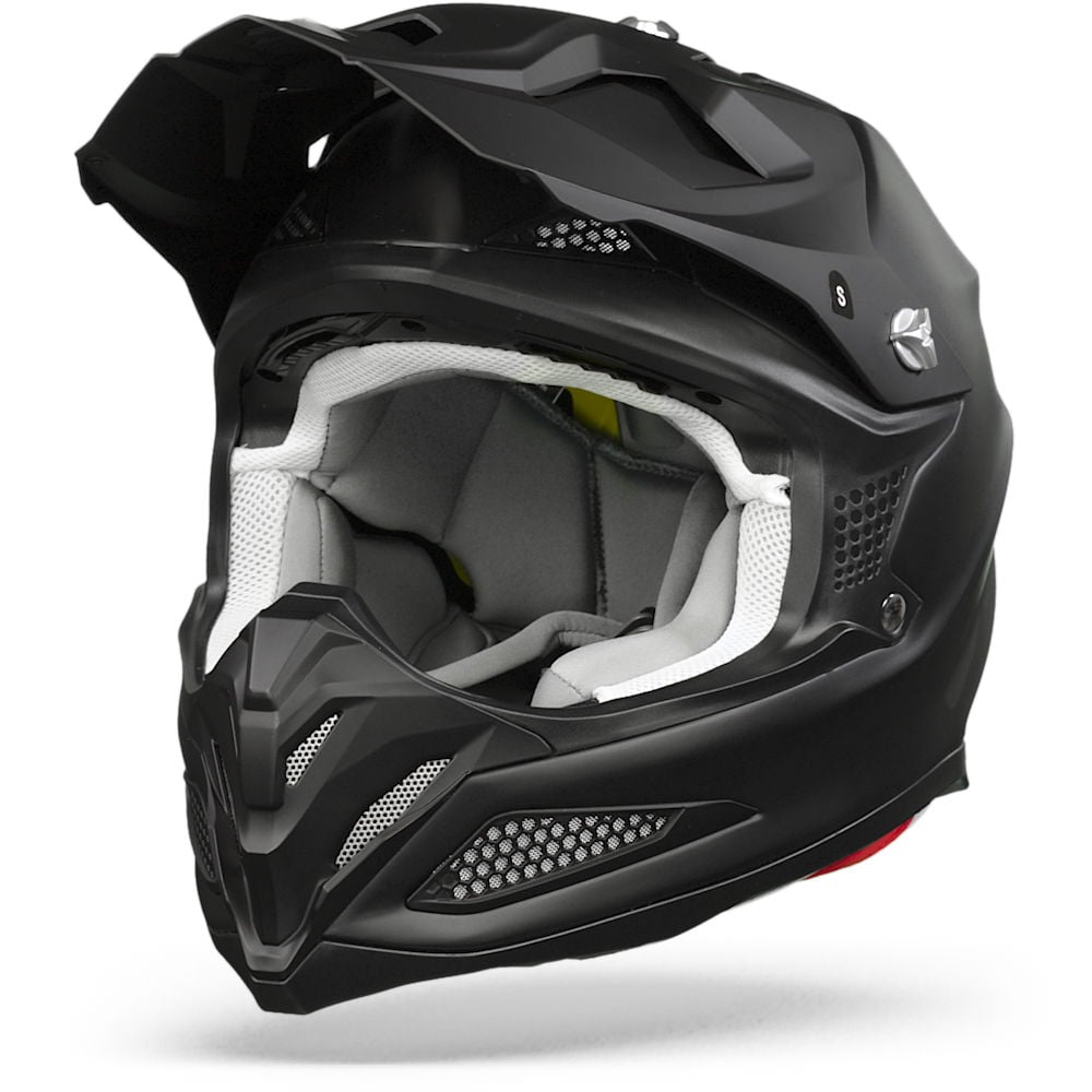 Image of Scorpion VX-22 Air Solid Black Offroad Helmet Size M ID 3399990094203