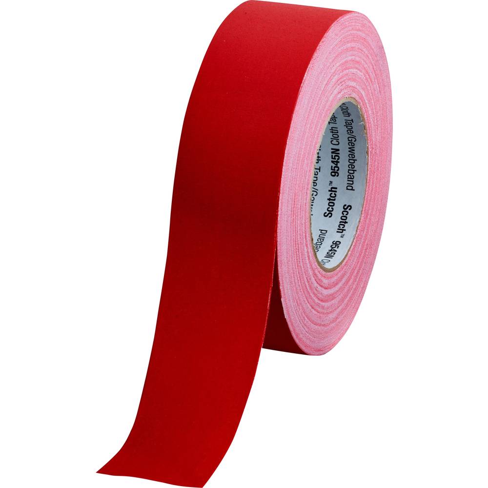 Image of Scotch 9545NR50 Cloth tape ScotchÂ® Red (L x W) 50 m x 50 mm 1 pc(s)