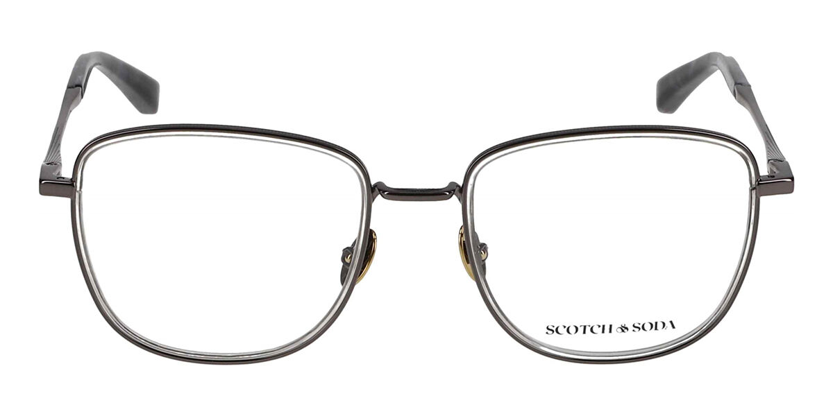 Image of Scotch & Soda 2023 900 Óculos de Grau Gunmetal Masculino BRLPT