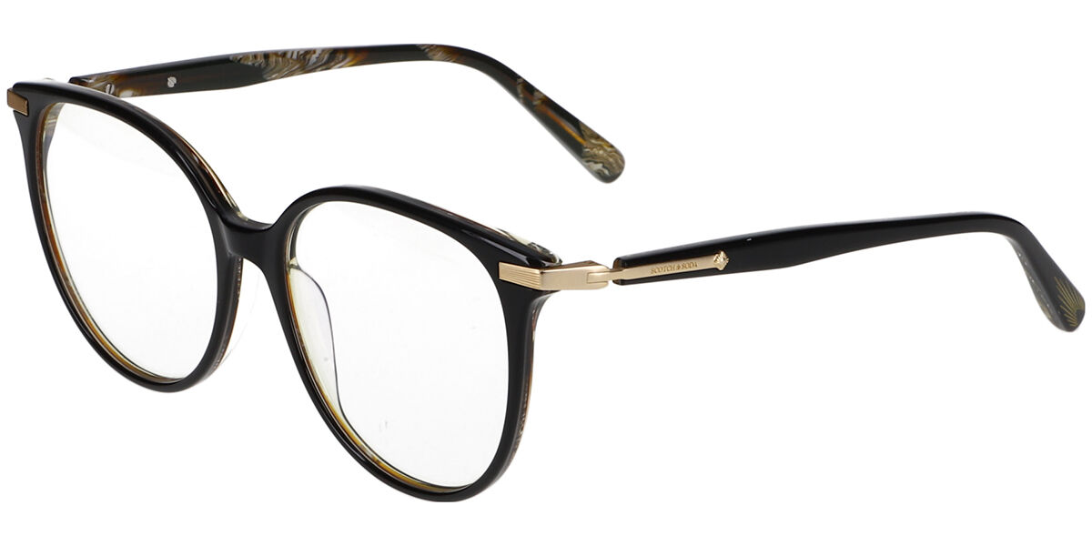 Image of Scotch & Soda 3020 005 53 Czarne Damskie Okulary Korekcyjne PL