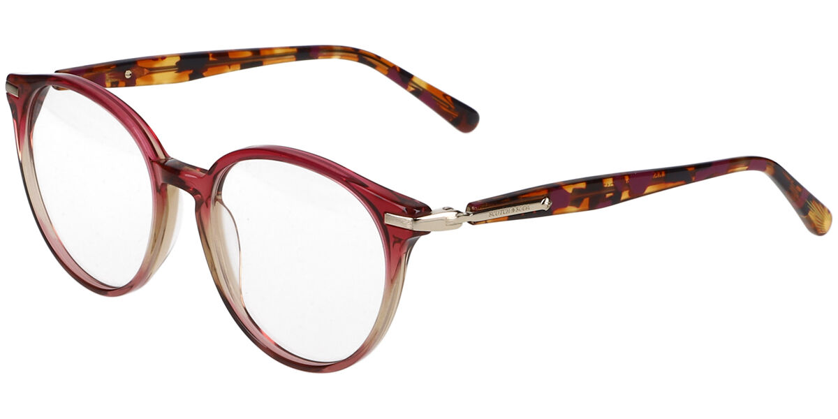 Image of Scotch & Soda 3026 717 52 Purple Damskie Okulary Korekcyjne PL