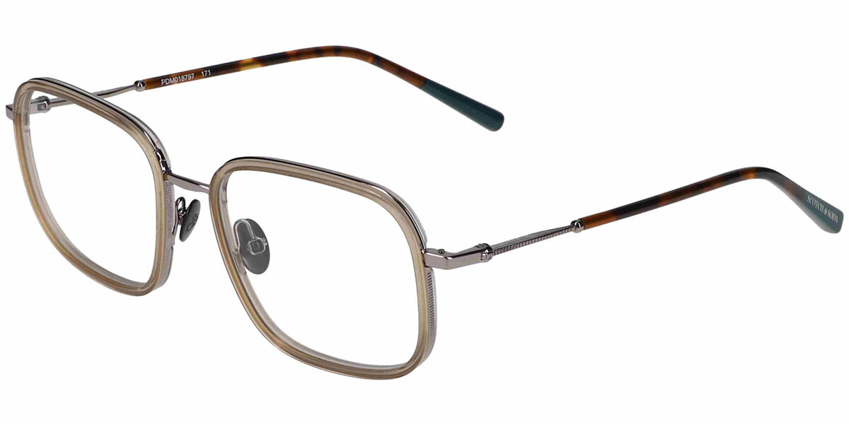 Image of Scotch & Soda 4029 171 54 Brązowe Męskie Okulary Korekcyjne PL