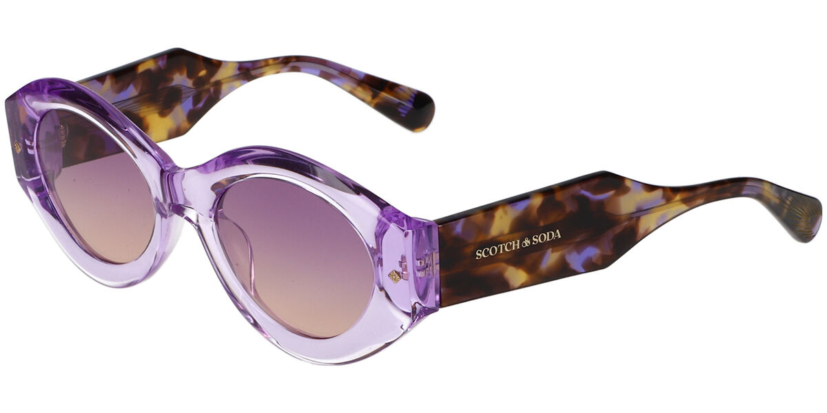 Image of Scotch & Soda 7030 765 Óculos de Sol Purple Feminino PRT