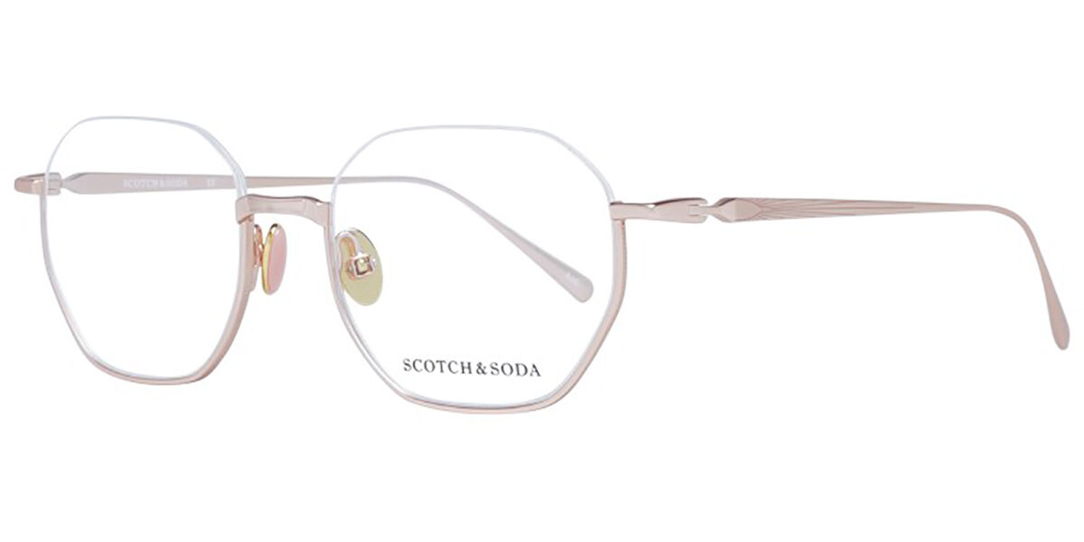Image of Scotch & Soda SS1003 420 Óculos de Grau Dourados Masculino BRLPT