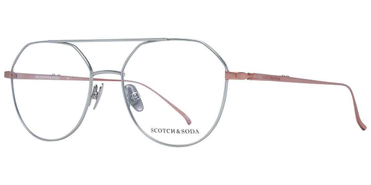 Image of Scotch & Soda SS1004 902 Óculos de Grau Prata Masculino BRLPT