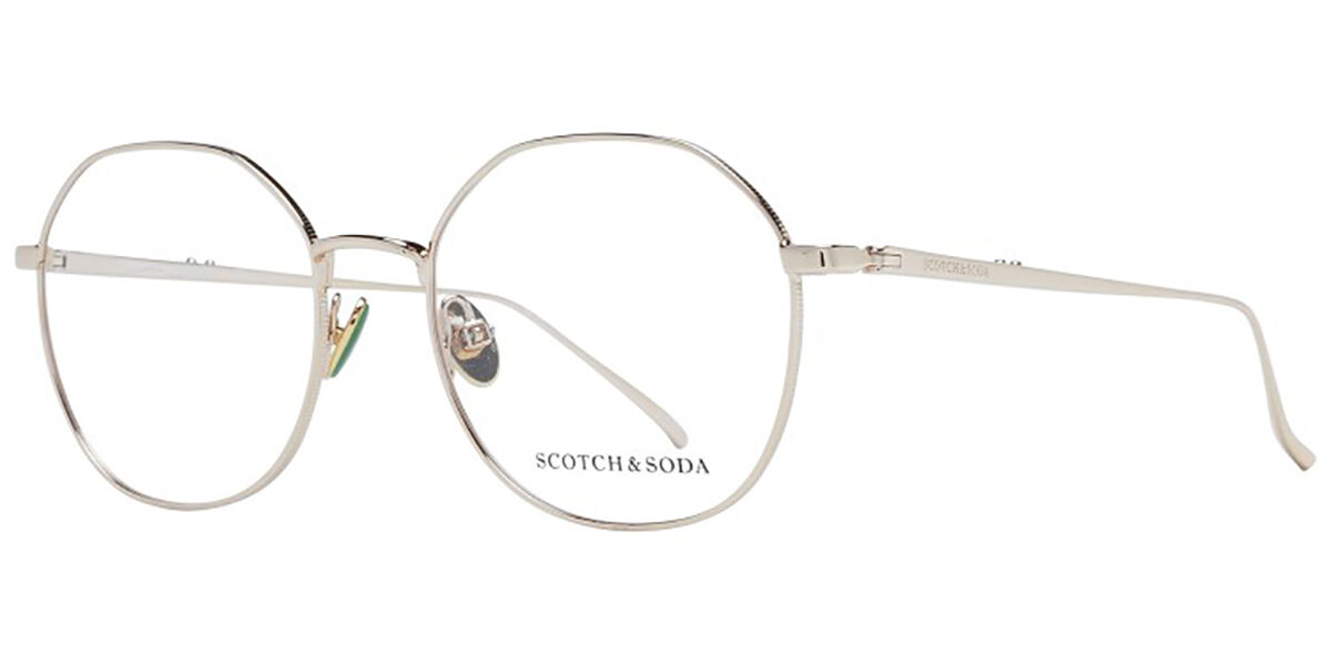 Image of Scotch & Soda SS1005 576 Óculos de Grau Dourados Masculino BRLPT