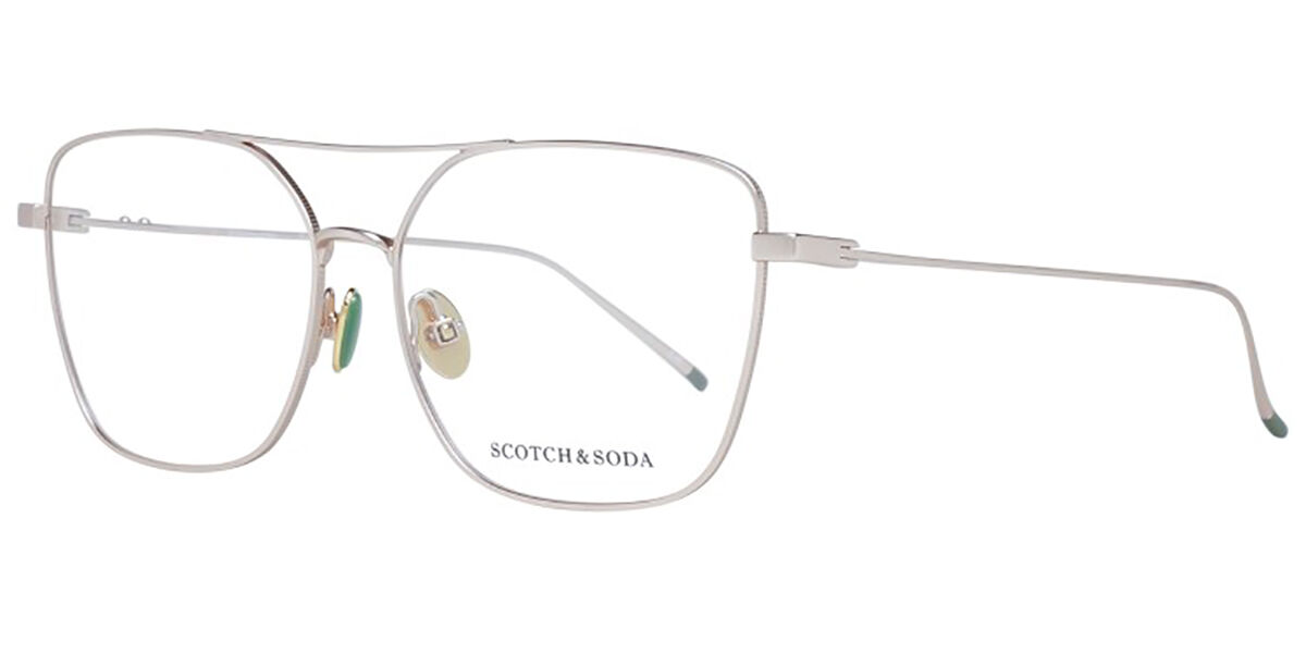 Image of Scotch & Soda SS1008 466 Óculos de Grau Prata Masculino BRLPT
