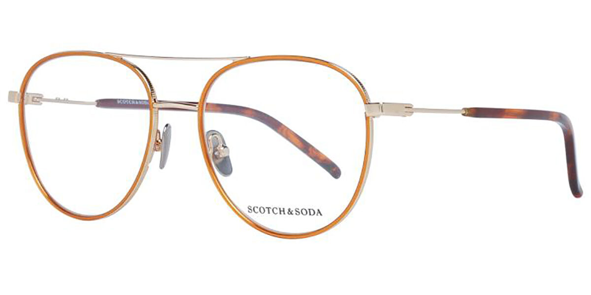 Image of Scotch & Soda SS2008 467 Óculos de Grau Dourados Masculino BRLPT
