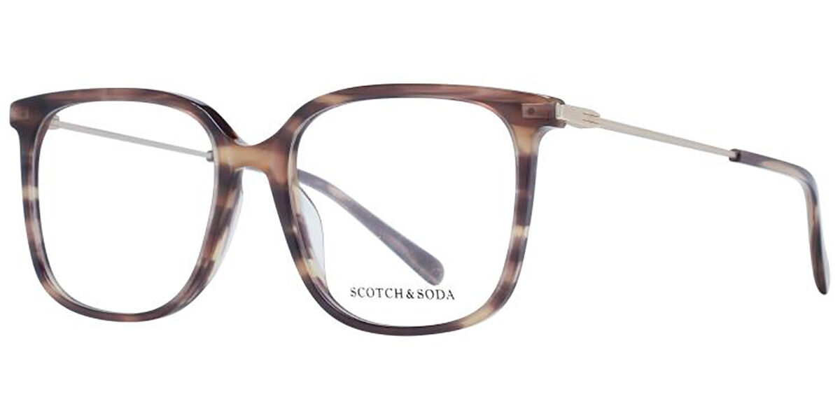Image of Scotch & Soda SS3012 107 Óculos de Grau Marrons Masculino BRLPT