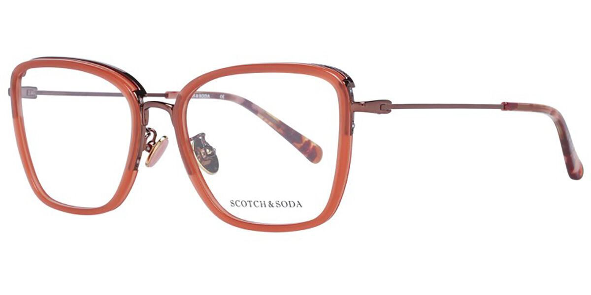 Image of Scotch & Soda SS3013 205 Óculos de Grau Vermelhos Masculino PRT
