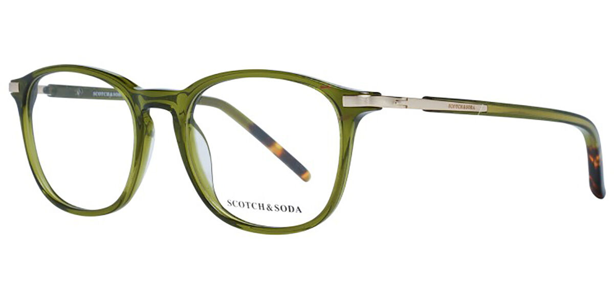 Image of Scotch & Soda SS4005 575 Óculos de Grau Verdes Masculino BRLPT