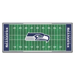 Image of Seattle Seahawks Football Field Runner Rug