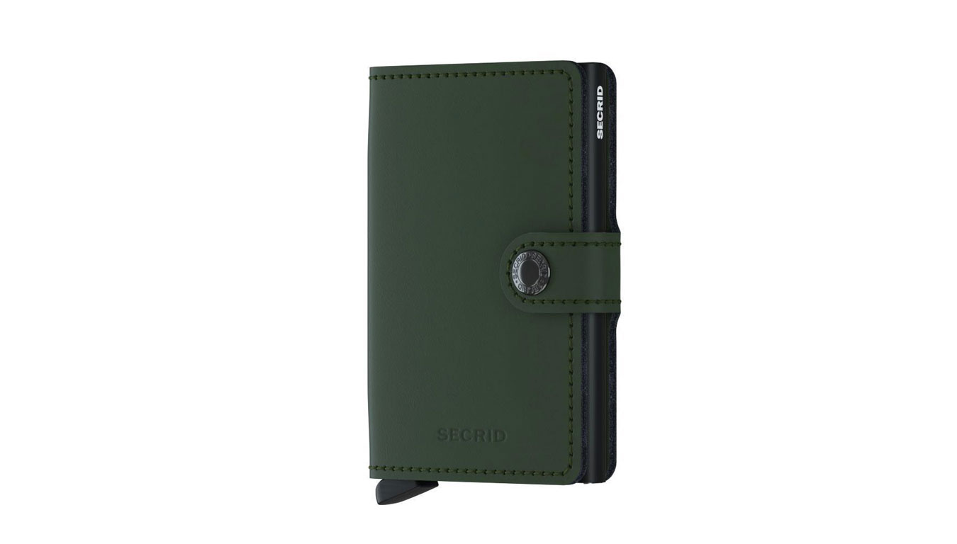 Image of Secrid Miniwallet Matte Green-Black DE