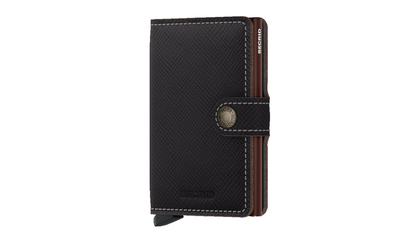 Image of Secrid Miniwallet Safiano Brown PL