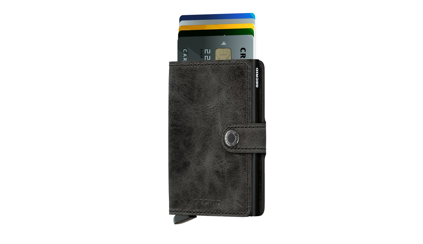 Image of Secrid Miniwallet Vintage Black IT