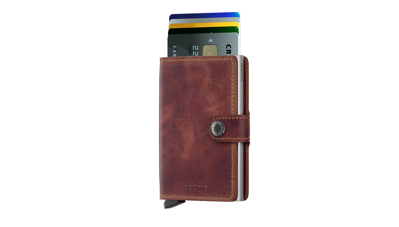 Image of Secrid Miniwallet Vintage Brown HR