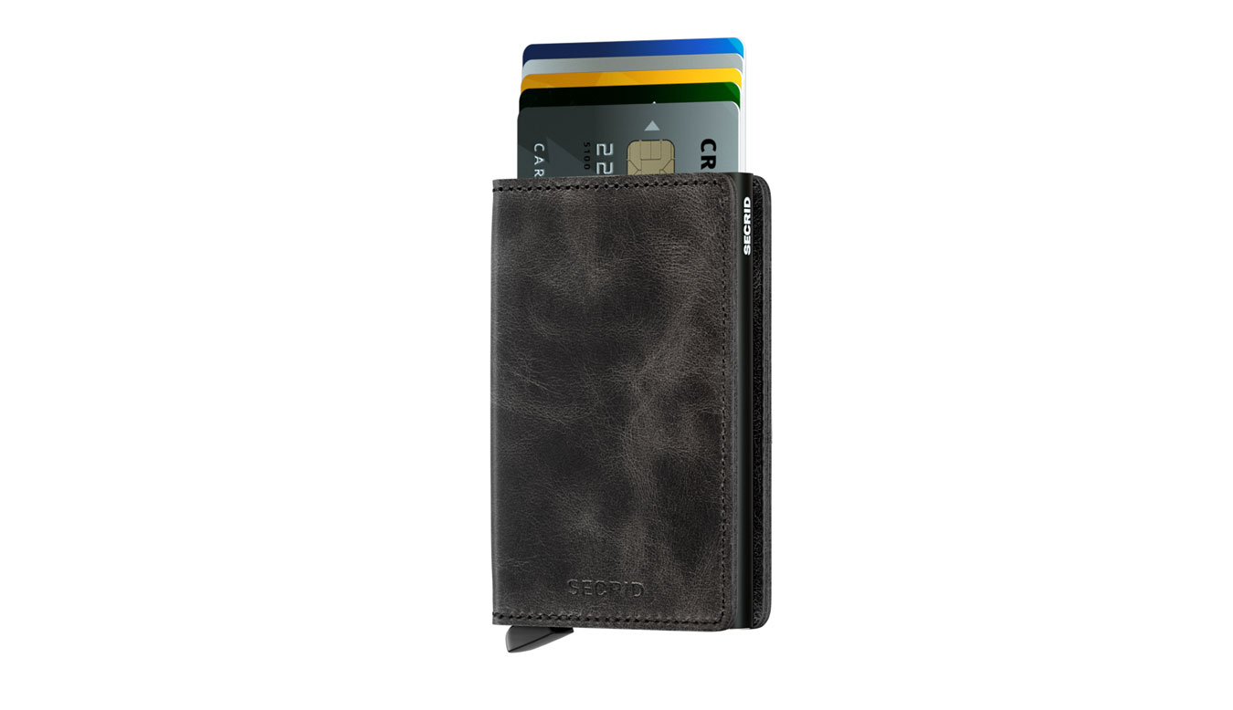 Image of Secrid Slimwallet Vintage Black CZ