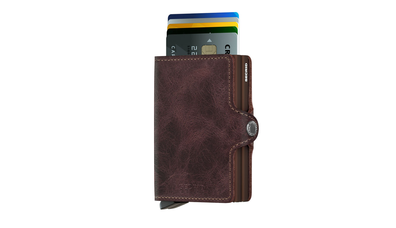 Image of Secrid Twinwallet Vintage Chocolate FR