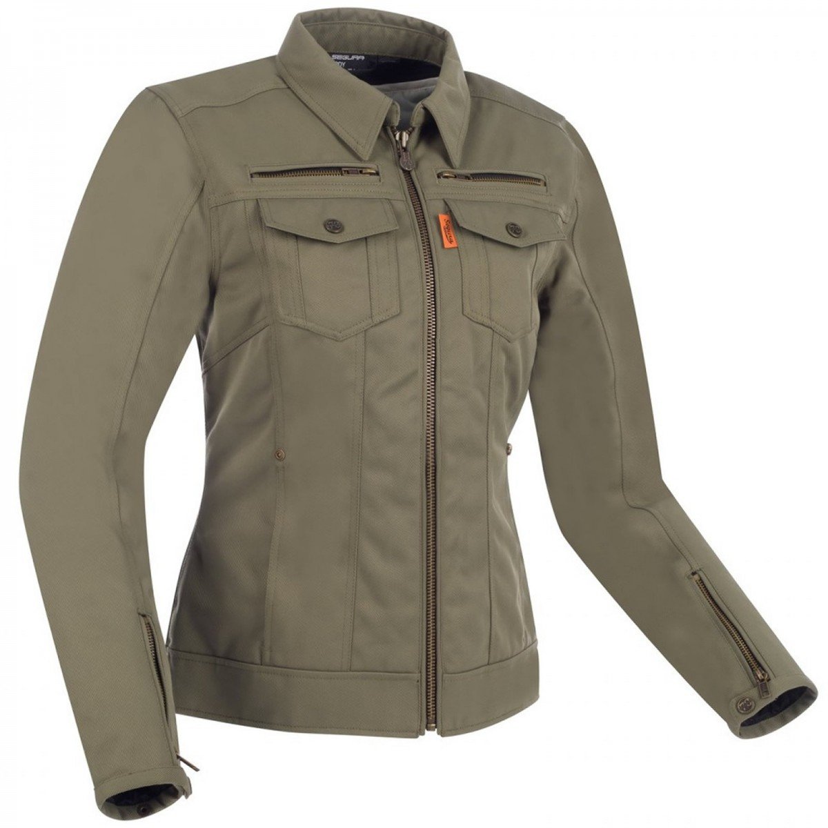 Image of Segura Lady Patrol Jacket Khaki Size T0 ID 3660815163160