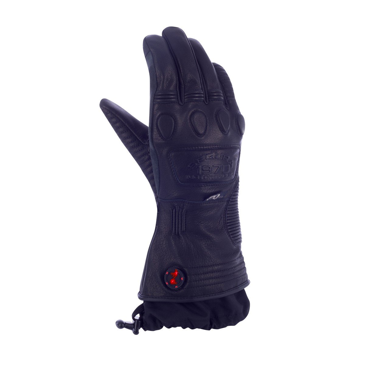 Image of Segura Shiro Black Heated Gloves Size T10 ID 3660815151839