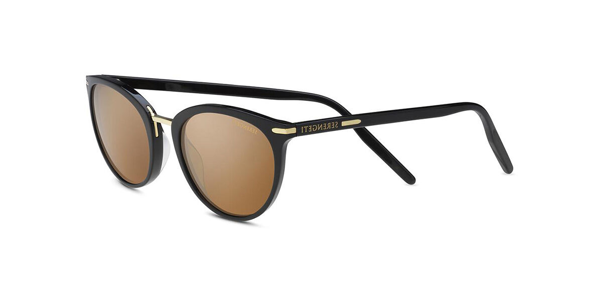 Image of Serengeti Elyna Polarized 8846 Óculos de Sol Pretos Feminino BRLPT