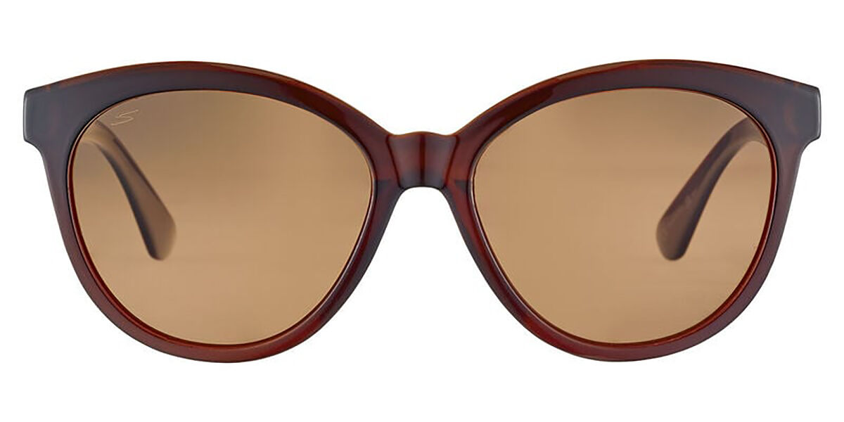 Image of Serengeti Endee Polarized SS573002 56 Lunettes De Soleil Femme Marrons FR