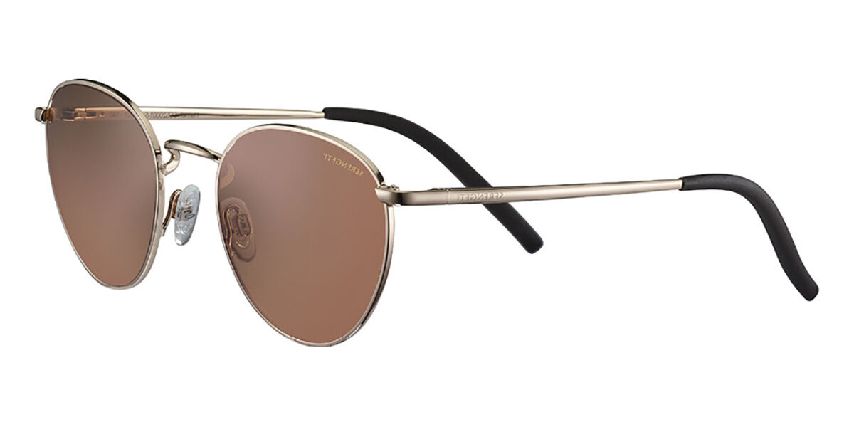 Image of Serengeti Hamel Polarized SS520001 50 Lunettes De Soleil Homme Dorées FR