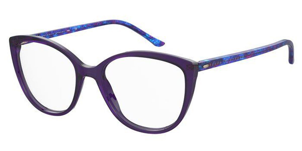 Image of Seventh Street 7A565 B3V Óculos de Grau Purple Feminino PRT
