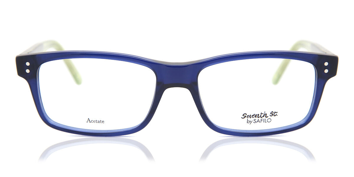 Image of Seventh Street S195/N NV6 Óculos de Grau Azuis Masculino BRLPT